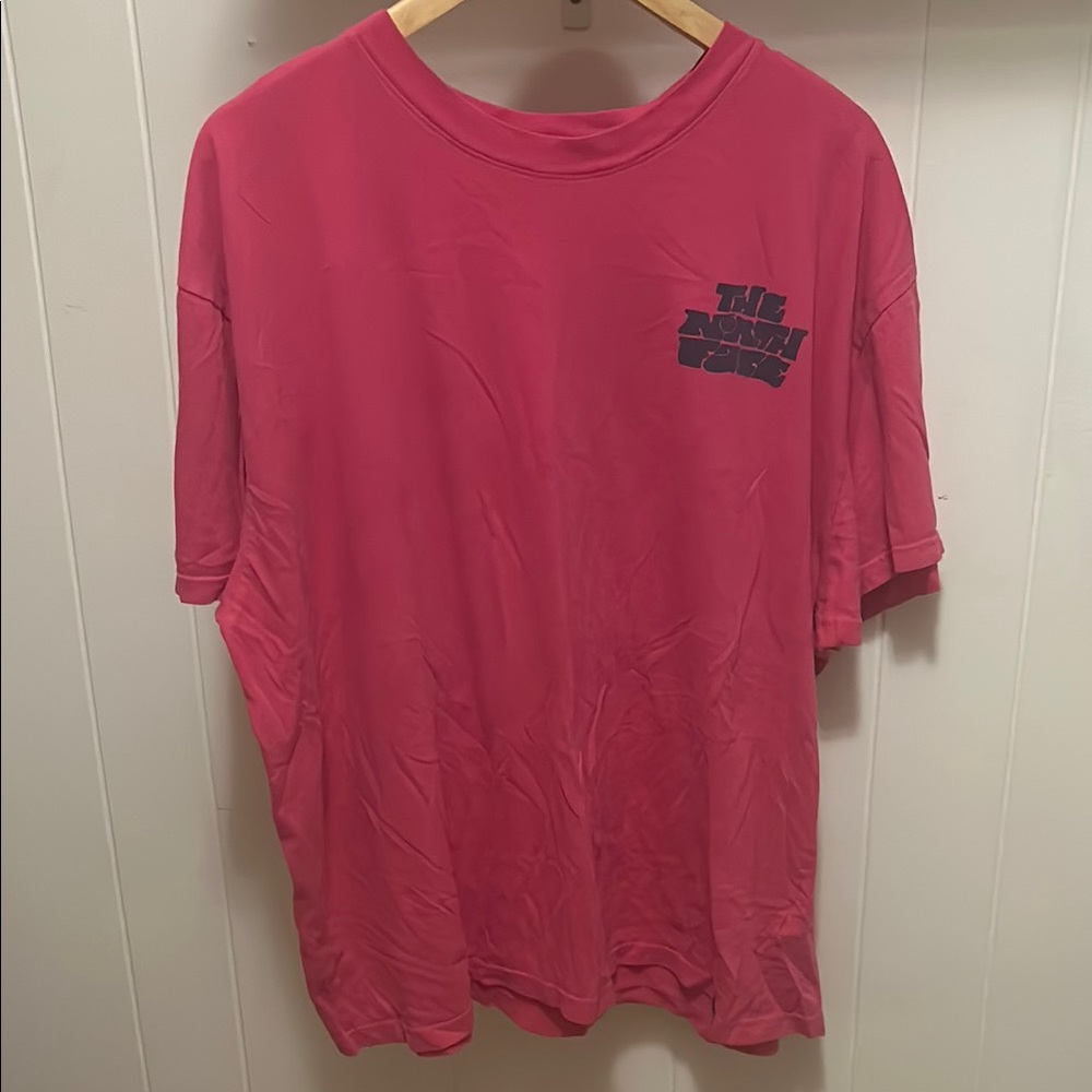 Men's North Face Pink Graphic T-Shirt
